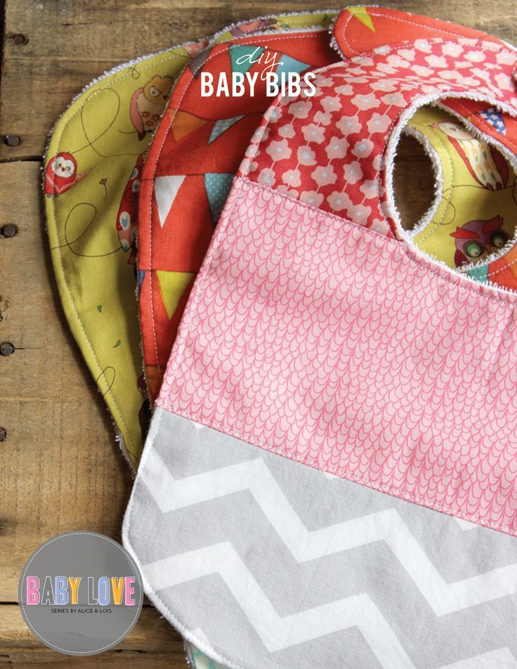 Baby Bib DIY
 DIY Baby bibs sewing tutorial