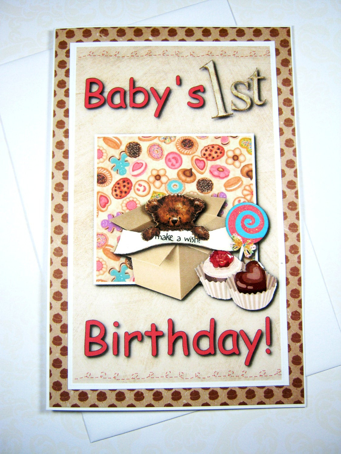 Baby Birthday Wishes
 Baby s 1st birthday Happy Birthday Card Birthday Wishes