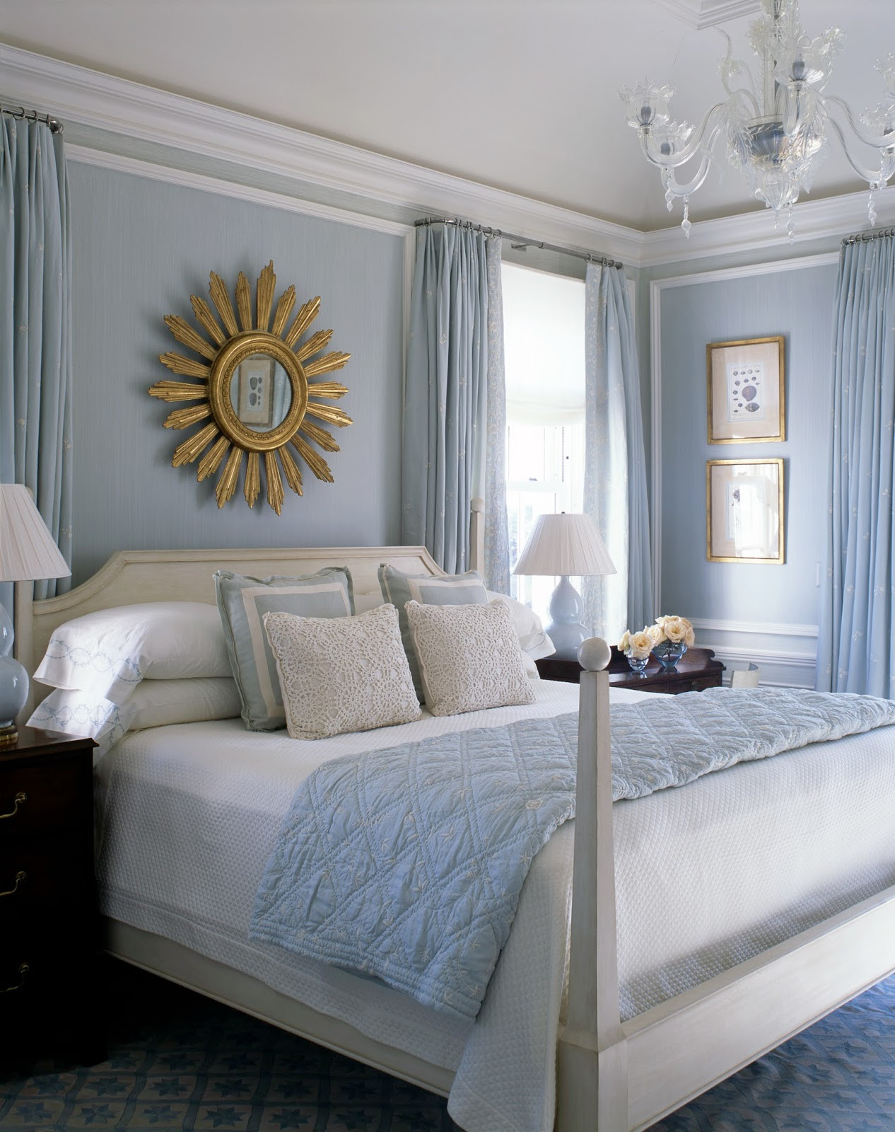 Baby Blue Room Decor
 A Blue and White Beach House by Phoebe and Jim Howard