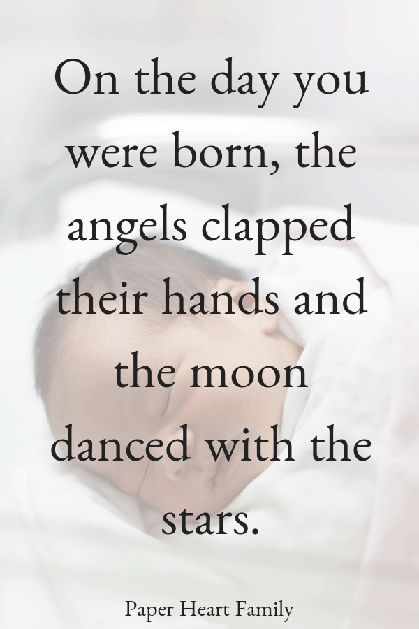 Baby Born Quote
 When Baby Is Born Quotes For Your Baby s Big Arrival