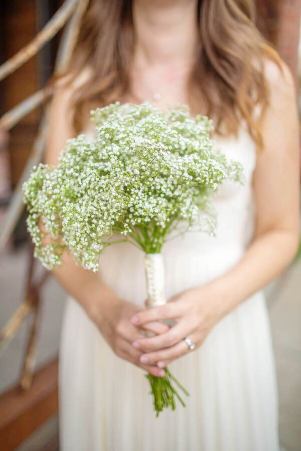 Baby Bouquet DIY
 DIY Baby s Breath Bridesmaid Bouquets