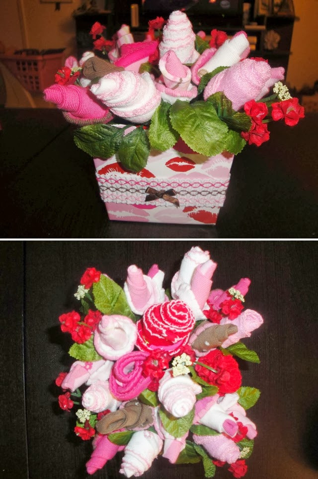 Baby Bouquet DIY
 DIY Baby Shower Flower Bouquet DIY Craft Projects