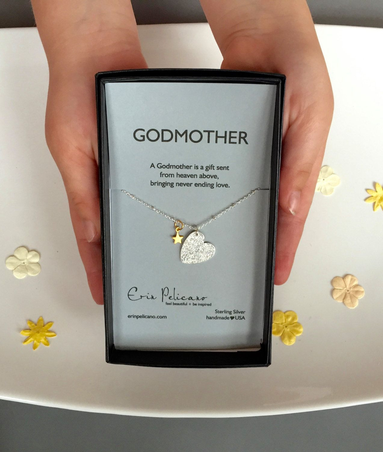 Baby Boy Christening Gift Ideas
 Godmother Necklace Will You Be My Godmother