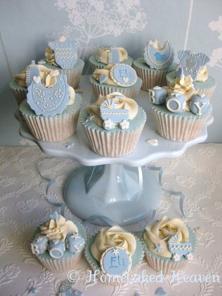 Baby Boy Cupcake Decorating Ideas
 Sweet ideas for a baby shower – becoration