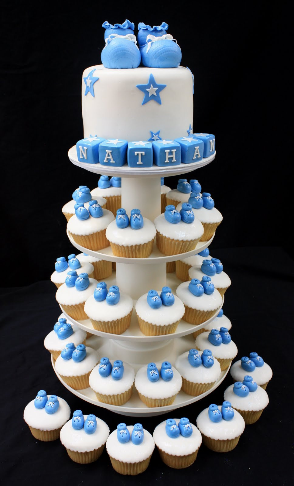 Baby Boy Cupcakes
 Creative And Unique Ideas For Baby Shower Cake Ideas