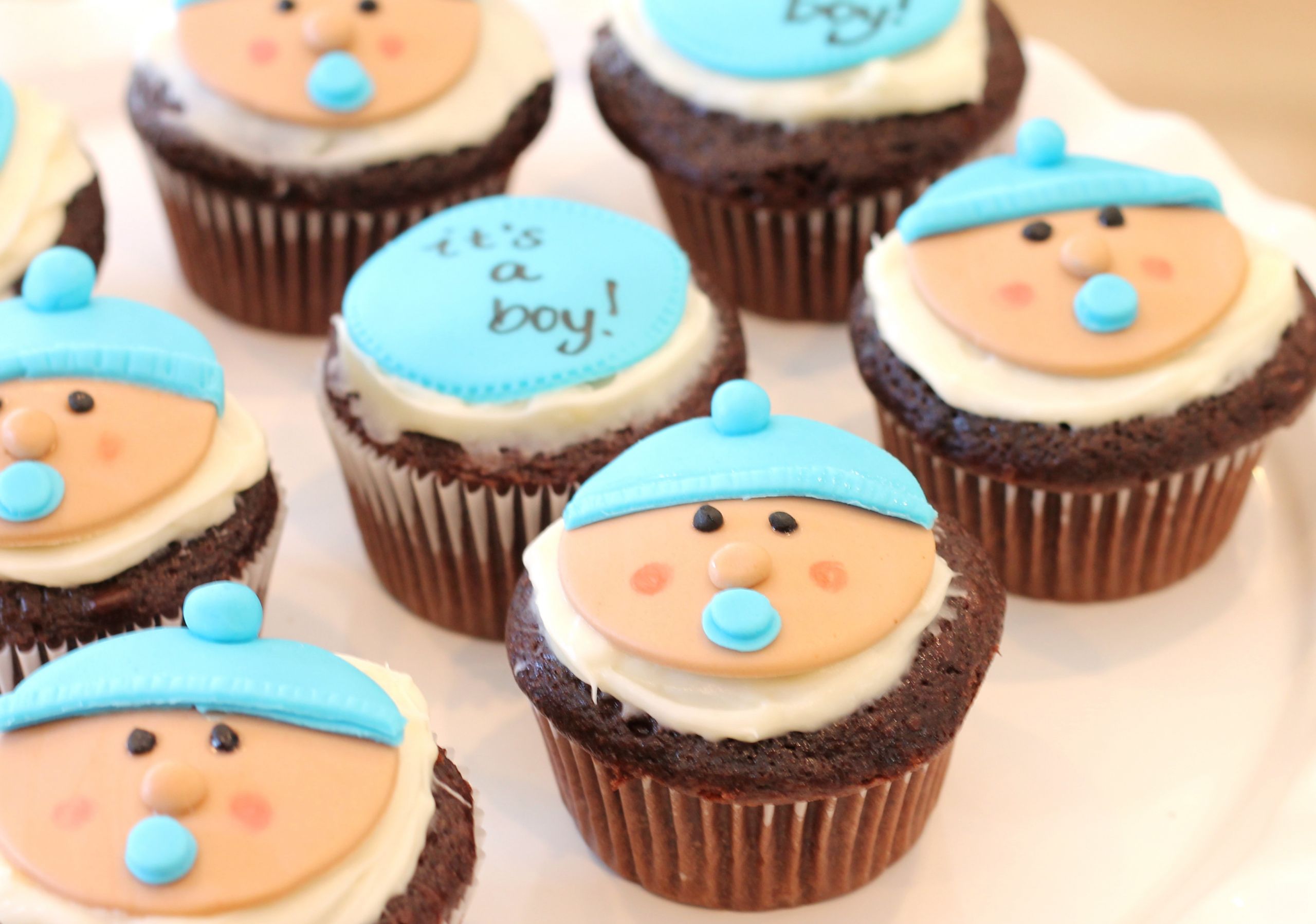 Baby Boy Cupcakes
 Baby Boy Cupcakes Sweet Smorgasbord