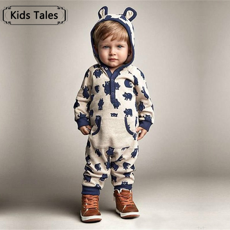Baby Boy Fashion
 Children Baby Boys Girls Warm Infant Sliders Overalls Cute