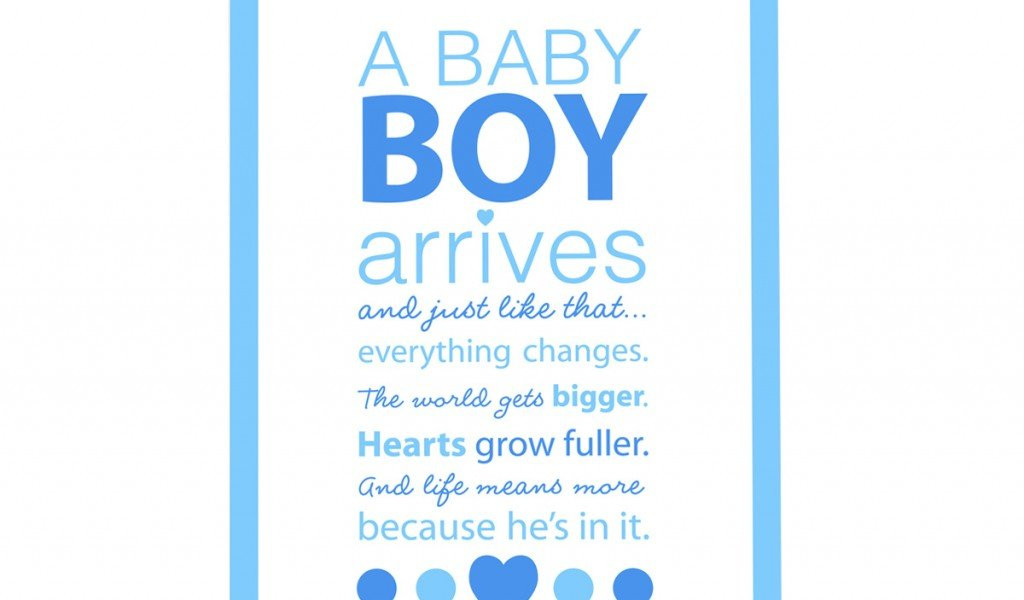 Baby Boy Quote
 Baby Boy Quotes