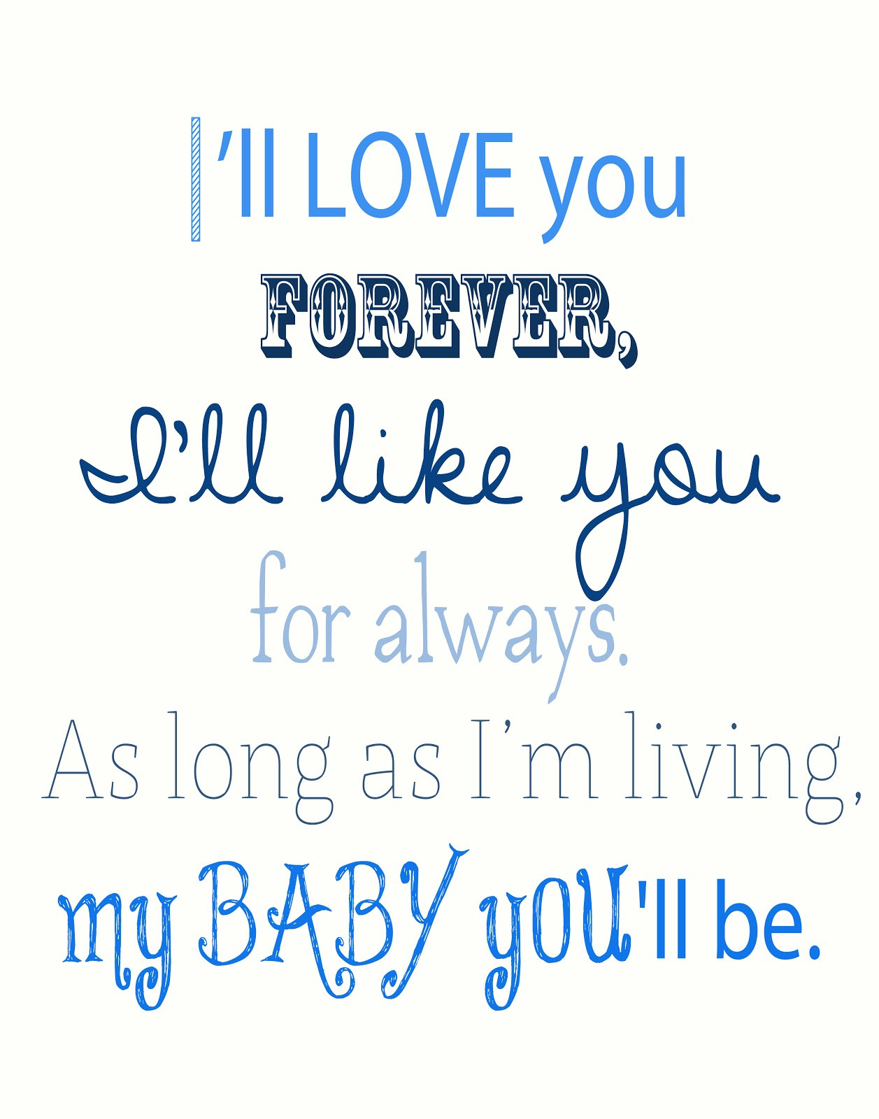 Baby Boy Quote
 Love My Baby Boy Quotes QuotesGram