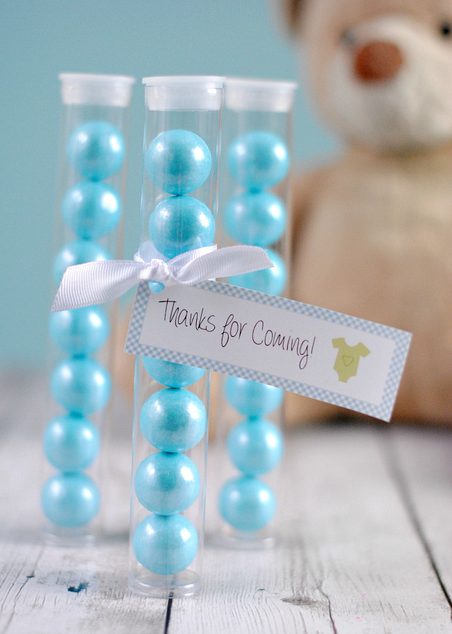 Baby Boy Shower Party Favors
 Gum Ball Favor Ideas – Fun Squared
