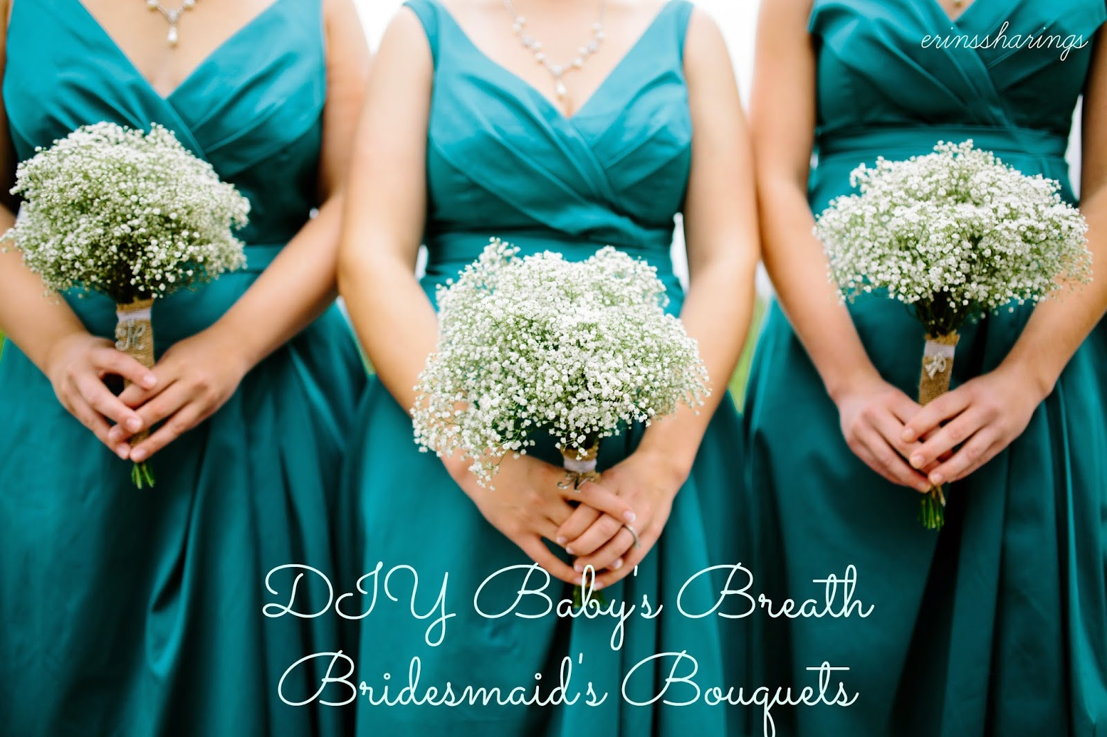 Baby Breath Bouquet DIY
 Pinch of Ginger Wedding DIY Baby s Breath Bridesmaid s