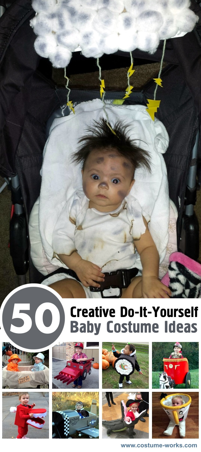 Baby Costume DIY
 50 Creative DIY Baby Costume Ideas