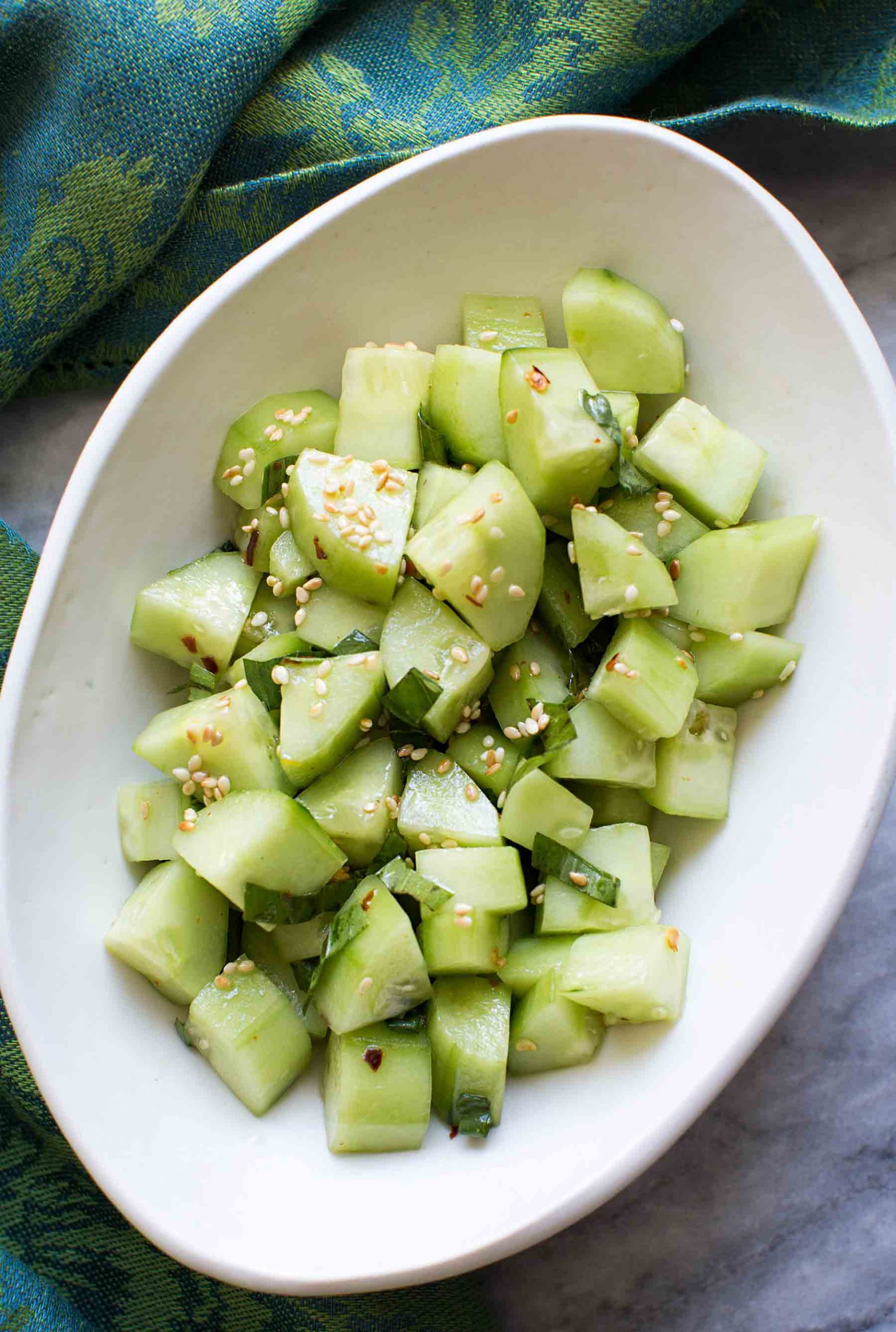 Baby Cucumber Recipes
 Sesame Cucumber Salad Recipe