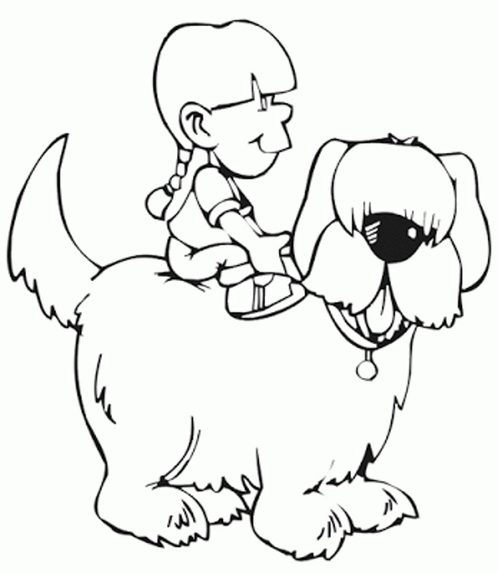 Baby Dog Coloring Pages
 Employ Dog Coloring Pages for Your Children’s Creative Time
