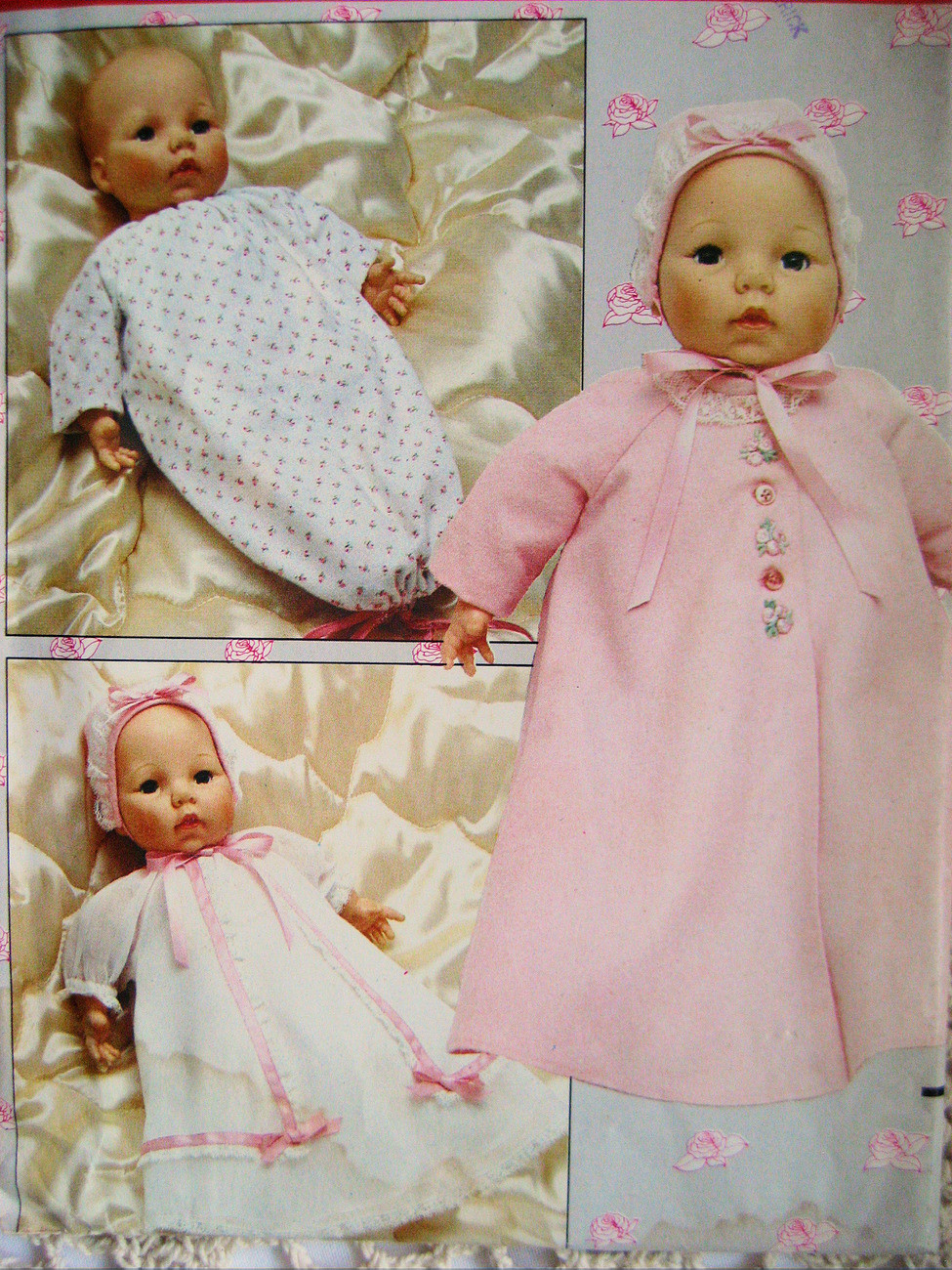 Baby Doll Fashion
 Butterick 254 4638 Unused Baby Doll Clothes Pattern 18
