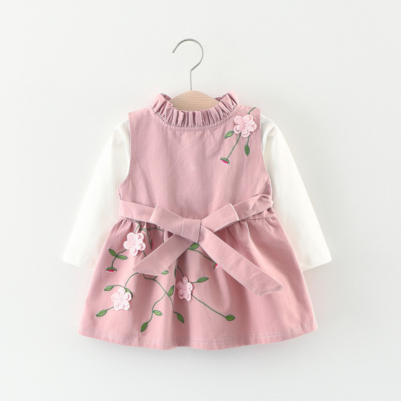 Baby Dress Design
 2019 New Design Korean Baby Girls Dress Kids Autumn Spring