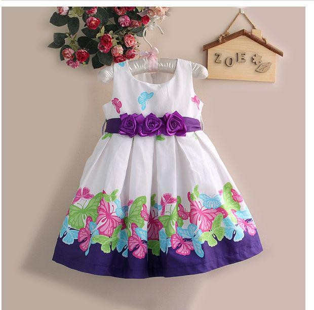 Baby Dress Design
 2017 Cute New Design Baby Girl s Sleeveless Flower Dress