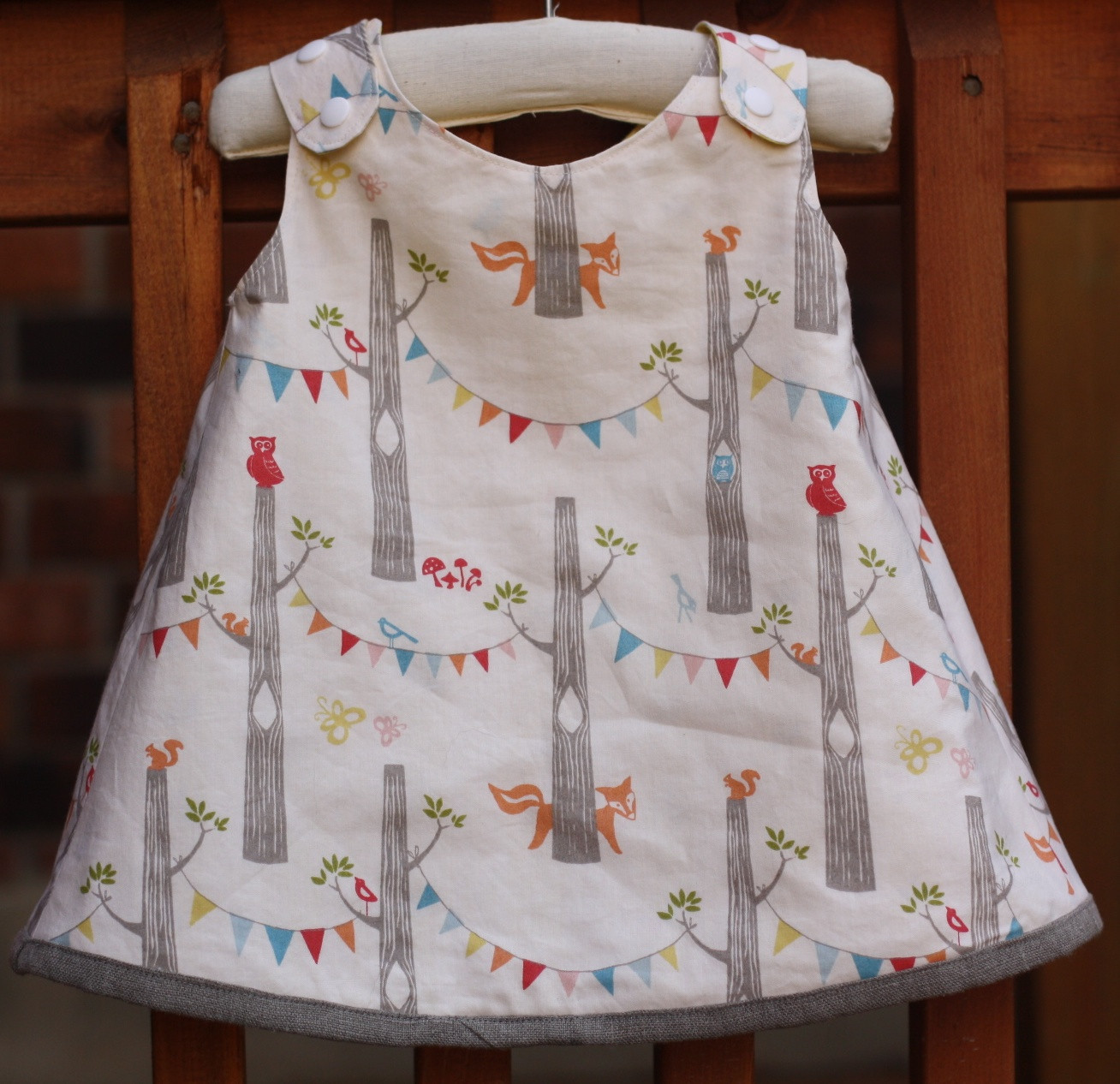 Baby Dress Design
 Stitched To her Serena Baby Dress