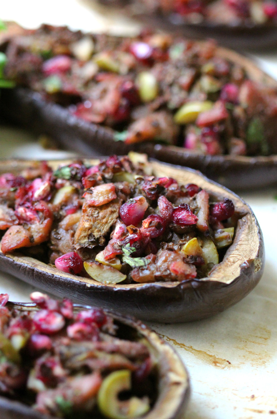 Baby Eggplant Recipes Baked
 Middle Eastern Twice Baked Baby Eggplants