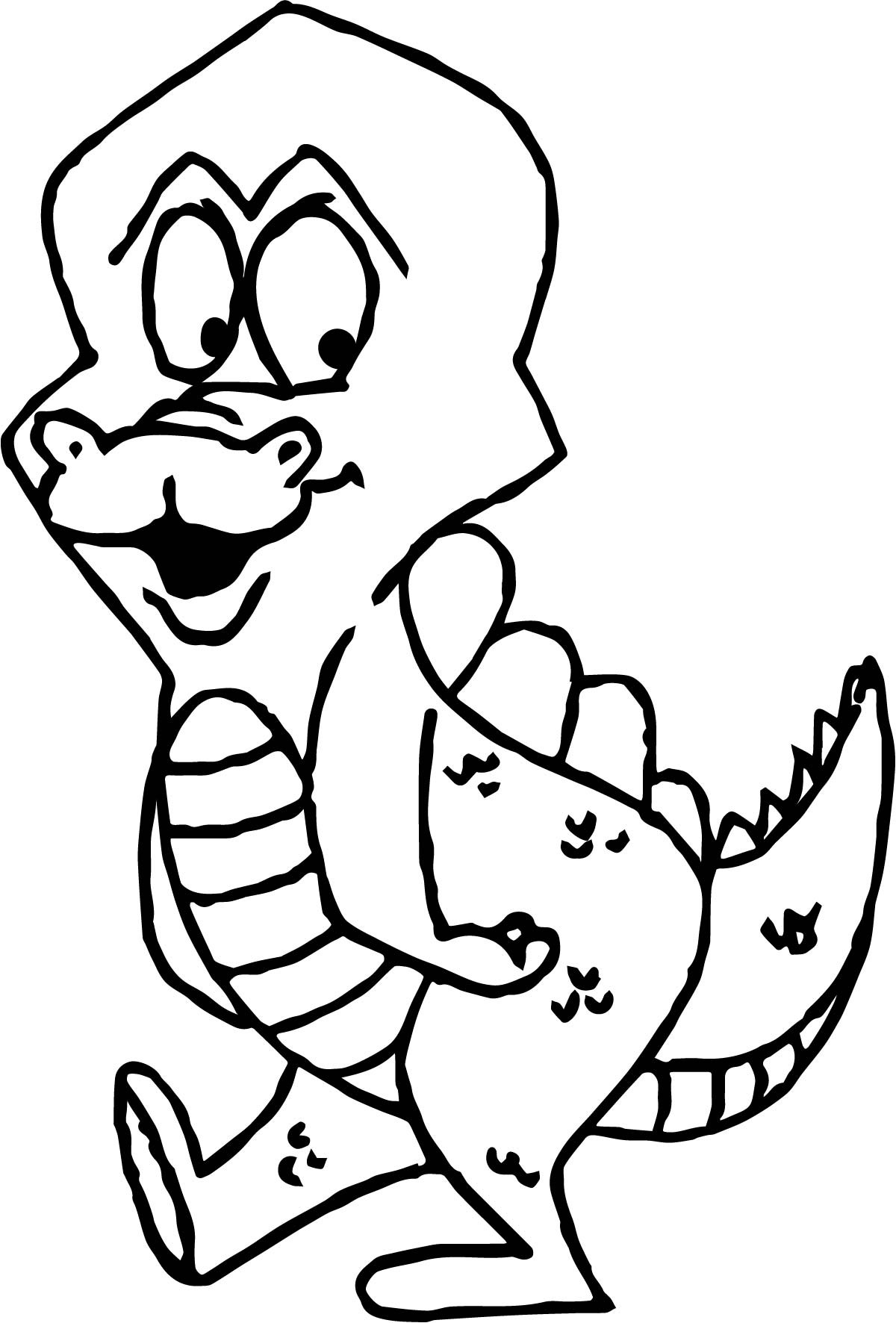 Baby Farm Animal Coloring Pages
 Baby Dinosaur Animal Farm Coloring Page