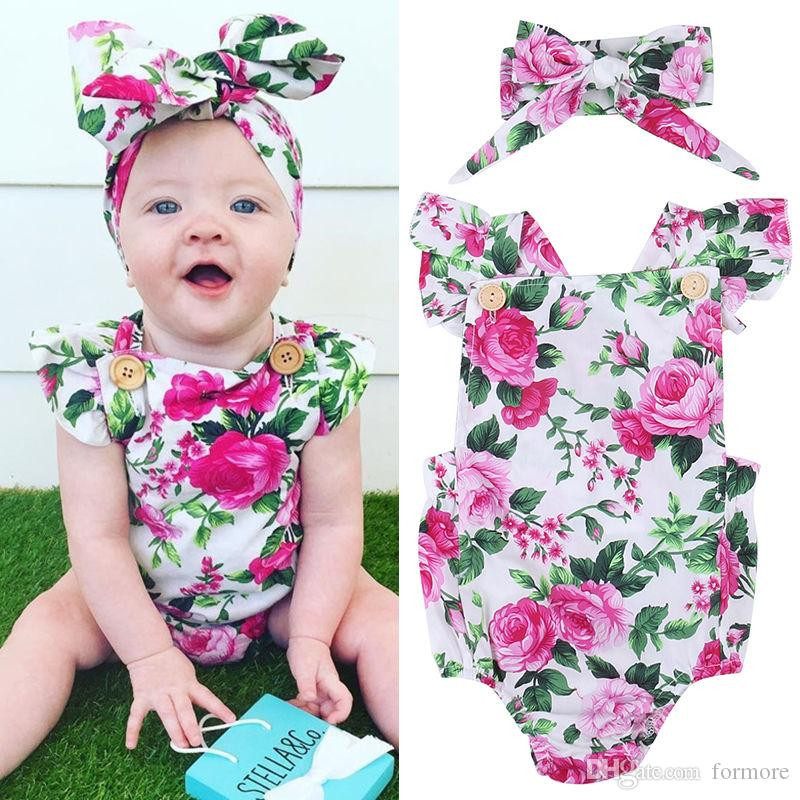 Baby Fashion Boutique
 2019 Newborn Baby Clothes Infant Girl Romper Boutique