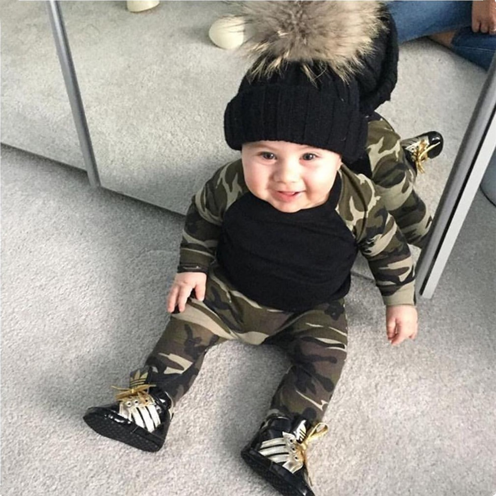 Baby Fashion Clothes
 2018 New Style Newborn Toddler Baby Boy Clothes Long