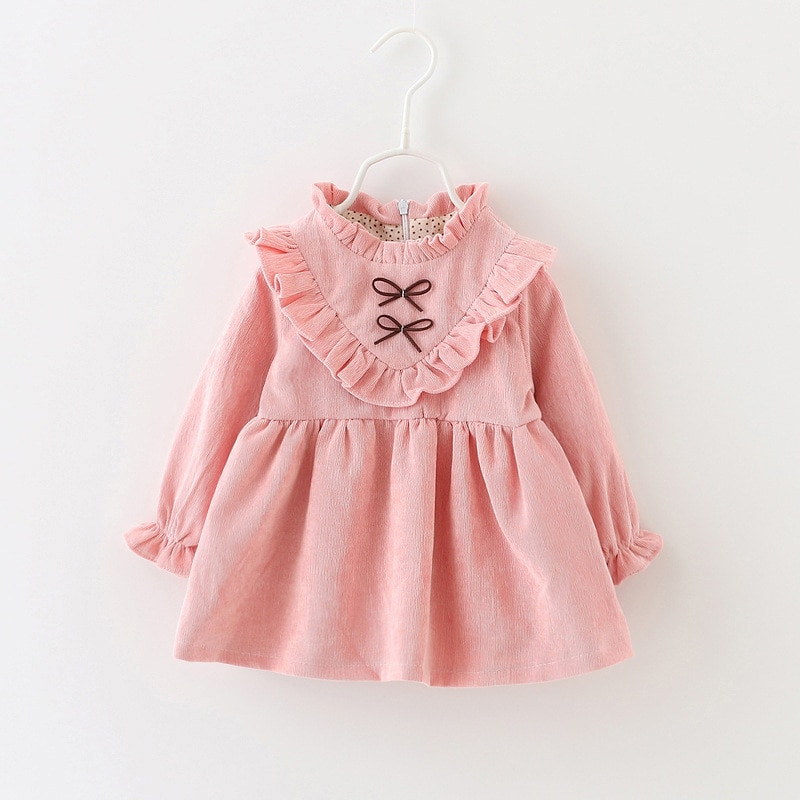 Baby Fashion Designers
 Autumn Winter Girl Dress 2018 Cute New Design Brand