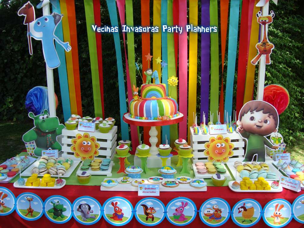 Baby First Tv Party Decorations
 Baby TV Birthday Party Ideas 1 of 16