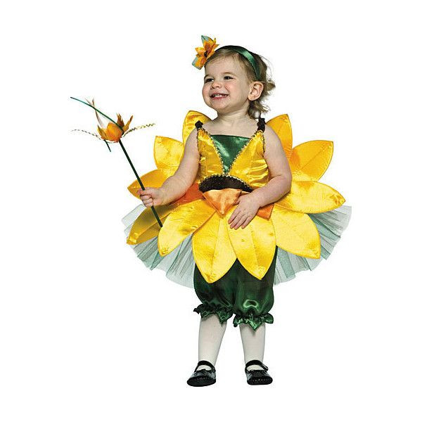 Baby Flower Halloween Costumes
 Baby Sunflower Flower Costume Baby Girl Costumes