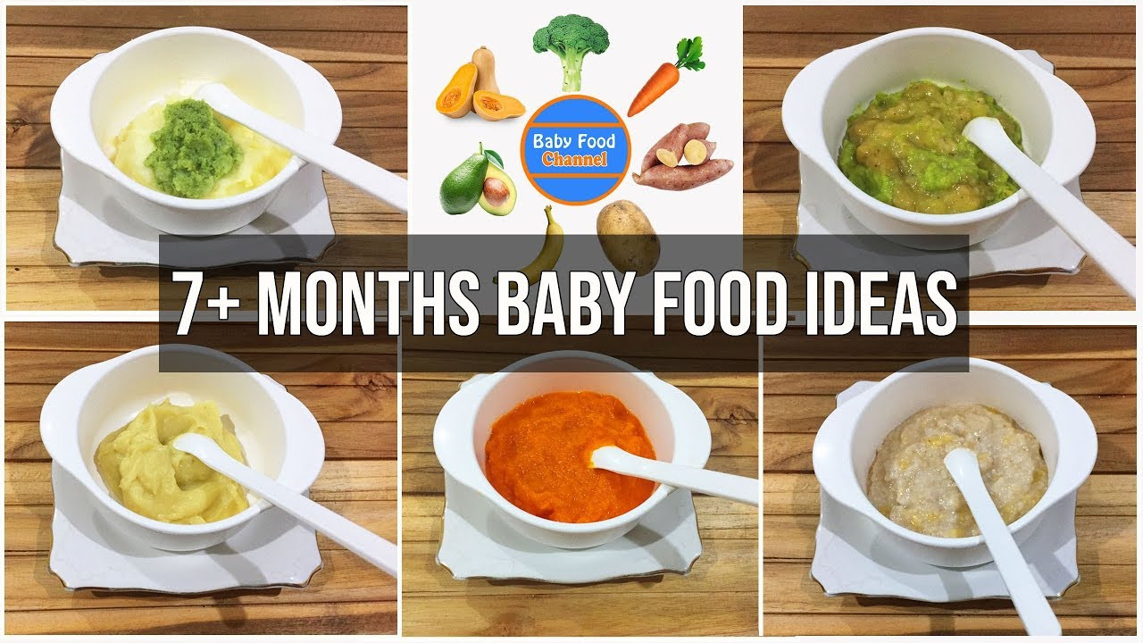 Baby Food Recipes 7 Months
 7 Months Baby Food Ideas – 5 Healthy Homemade Baby Food
