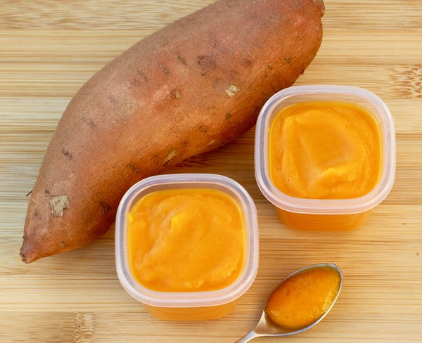 Baby Food Sweet Potatoes Recipe
 Homemade Baby Food Sweet Potato Recipe Easy First Food