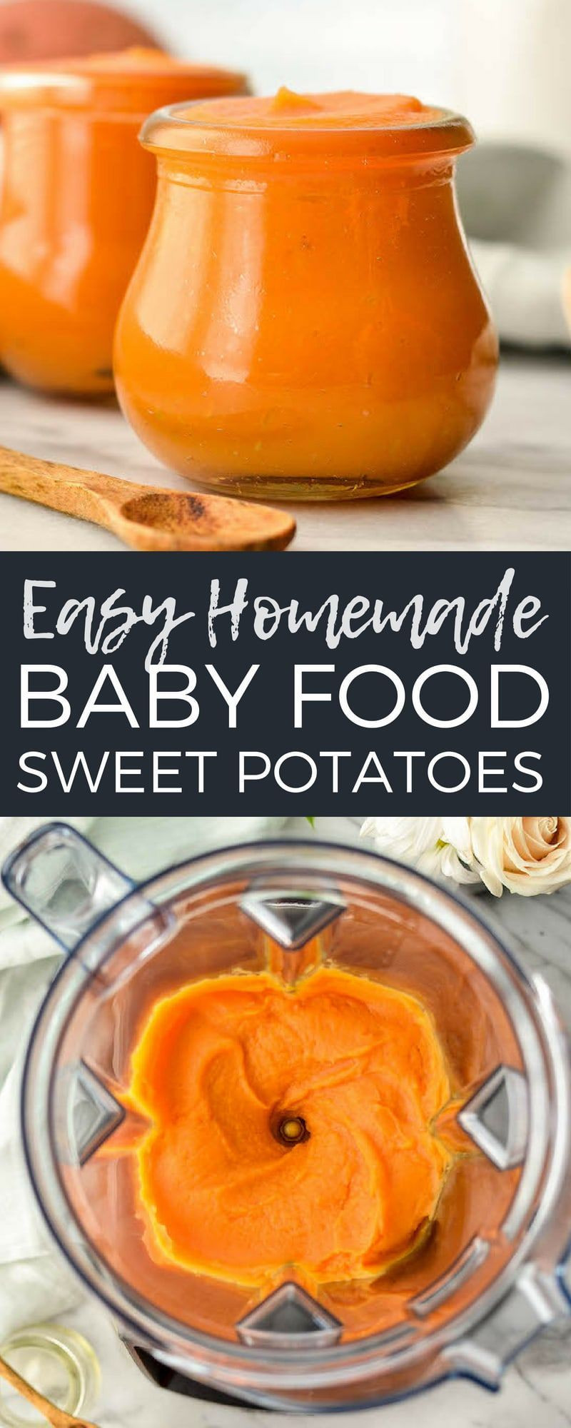 Baby Food Sweet Potatoes Recipe
 Easy Homemade Sweet Potato Baby Food This recipe has only