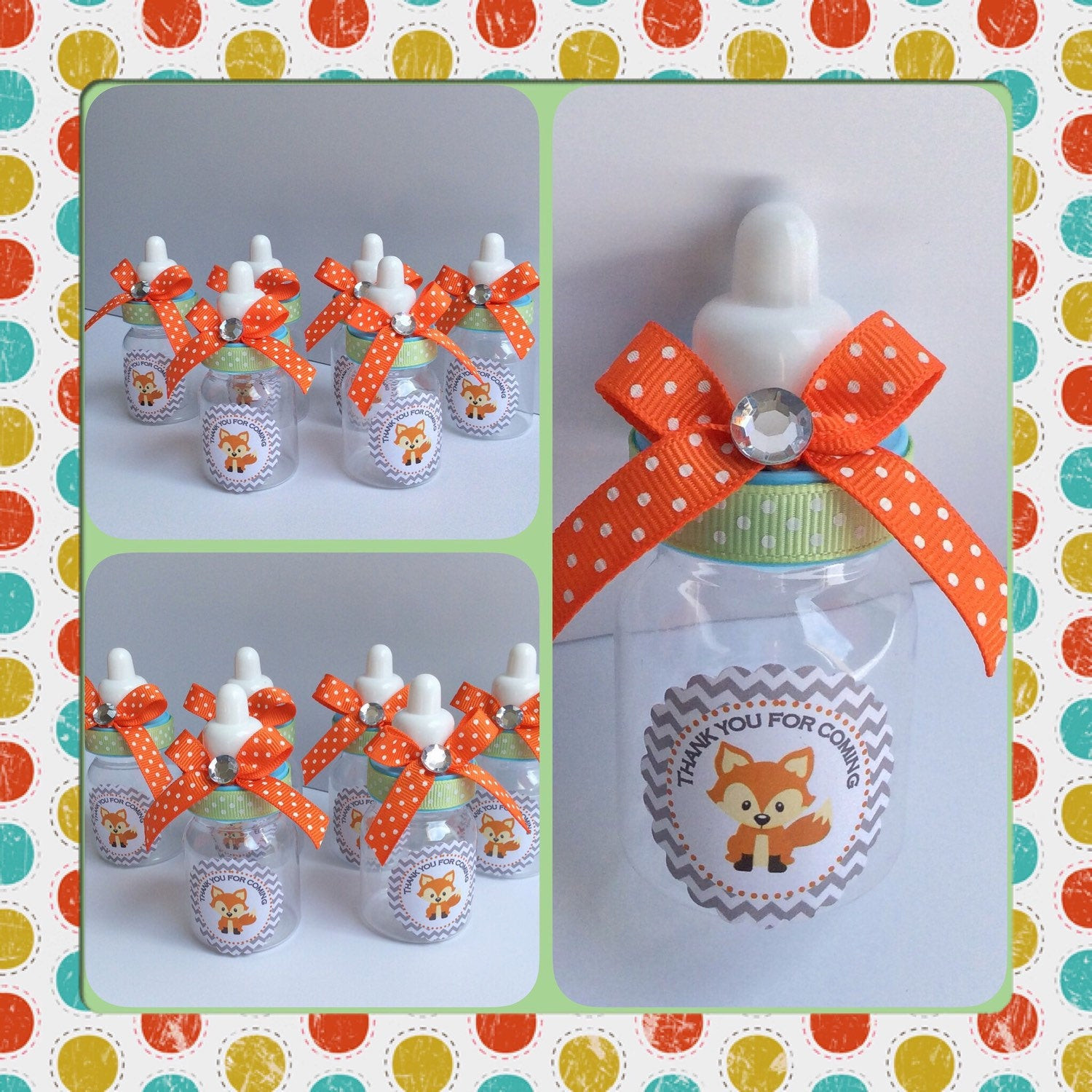 Baby Fox Decor
 12 Fox baby shower baby bottles fox baby shower fox baby