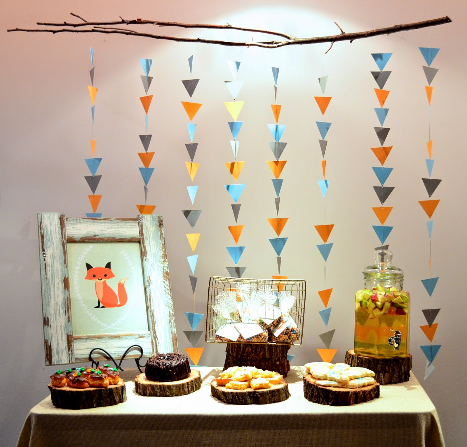 Baby Fox Decor
 Adorn Event Styling Fox Themed Baby Shower