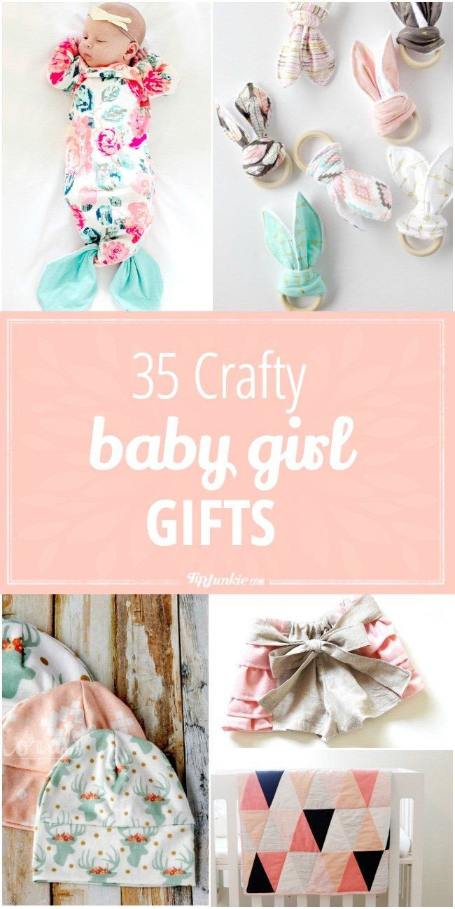 Baby Gift DIY
 35 Crafty Baby Girl Gifts to Make