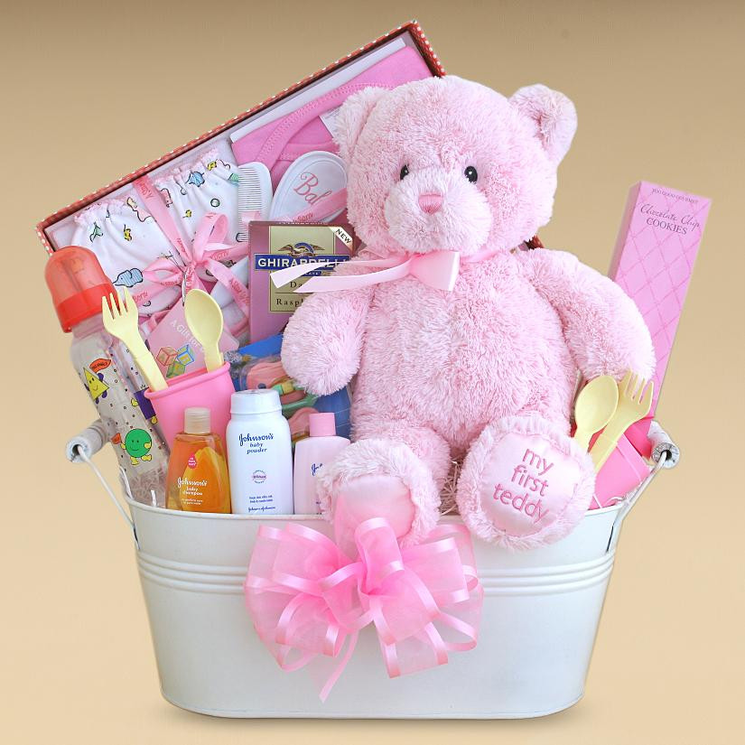 Baby Gift Girl
 Gift Baskets Created Baby Girl Gift Basket