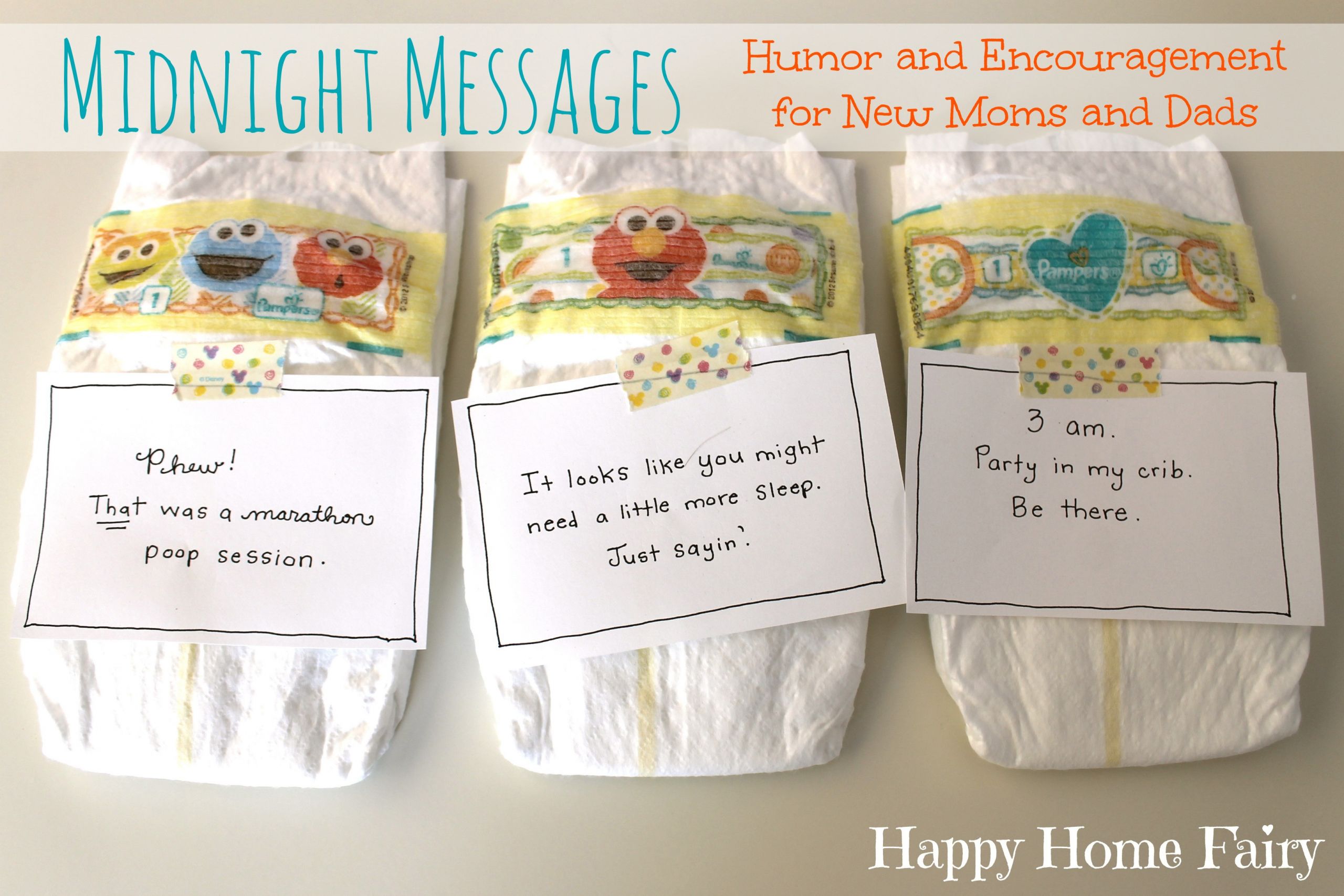 Baby Gift Quotes
 Midnight Messages for New Mommies FREE Printable