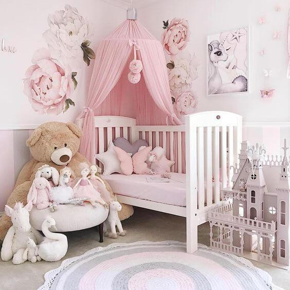 Baby Girl Bedroom Decor Ideas
 50 Inspiring Nursery Ideas for Your Baby Girl Cute