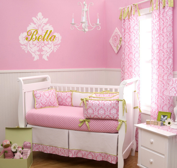 Baby Girl Bedrooms Decorating Ideas
 15 Pink Nursery Room Design Ideas for Baby Girls