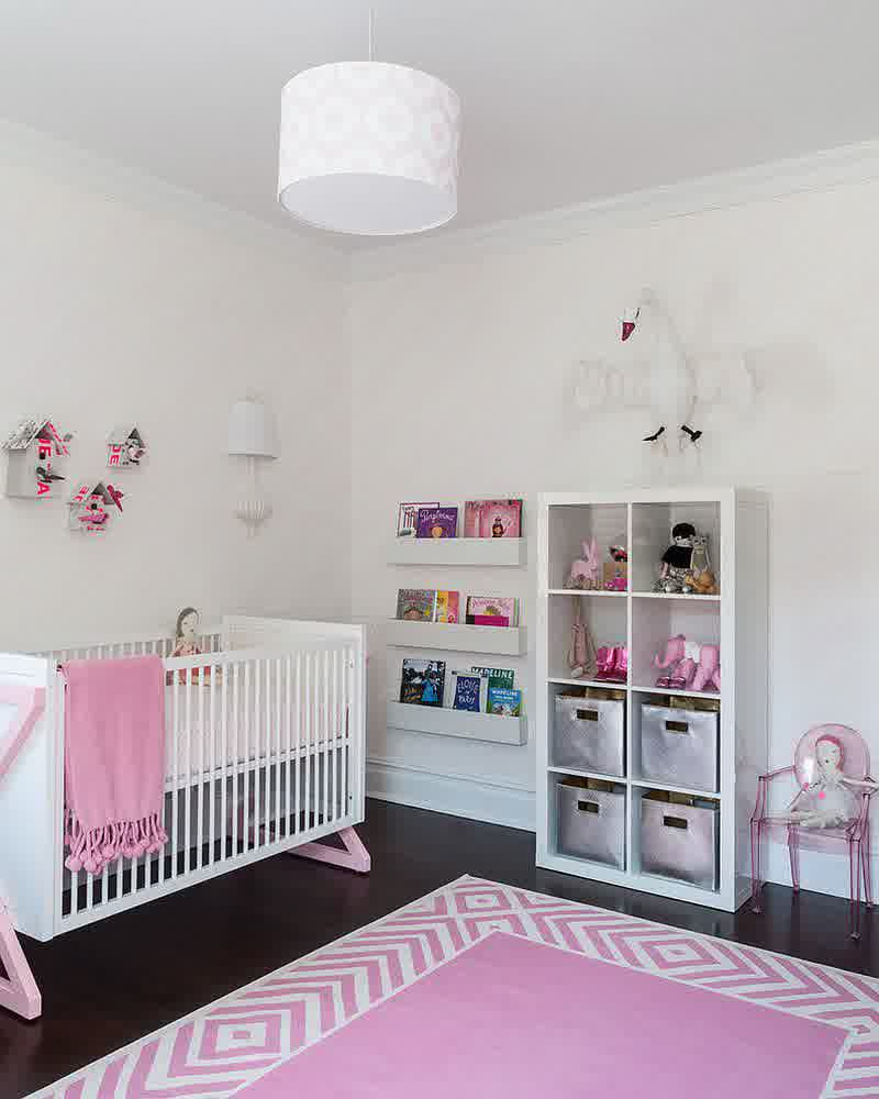 Baby Girl Bedrooms Decorating Ideas
 12 Playful Pink Nursery Room Ideas For Your Baby Girl