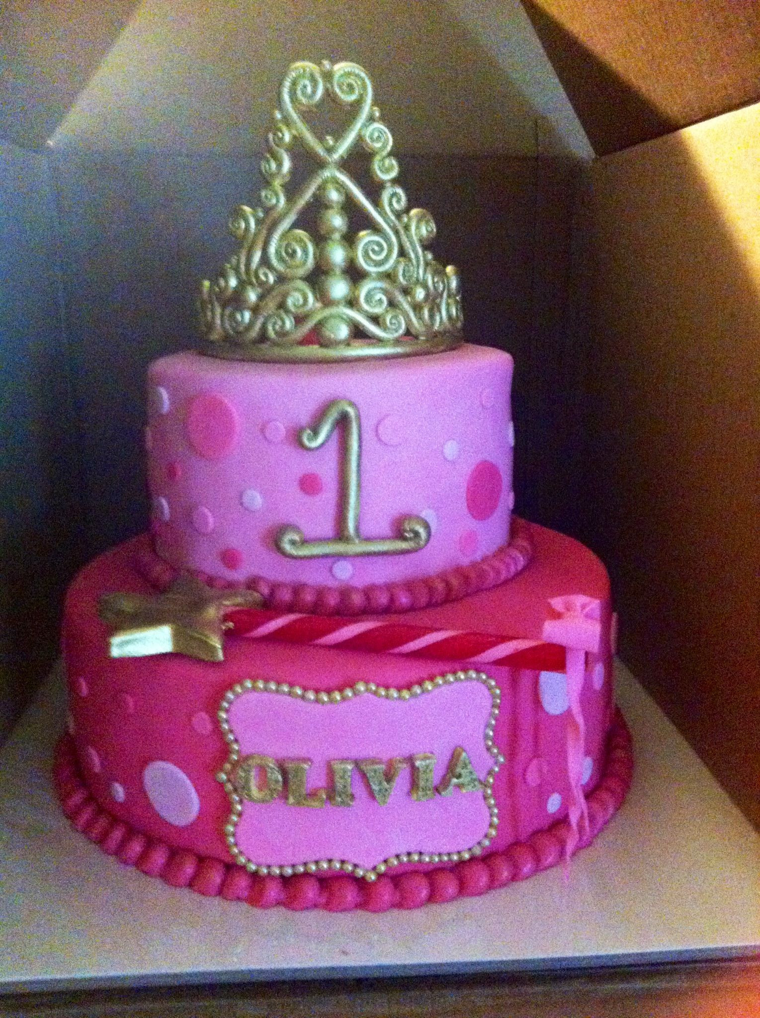 Baby Girl Birthday Cakes
 My baby girl s first birthday cake