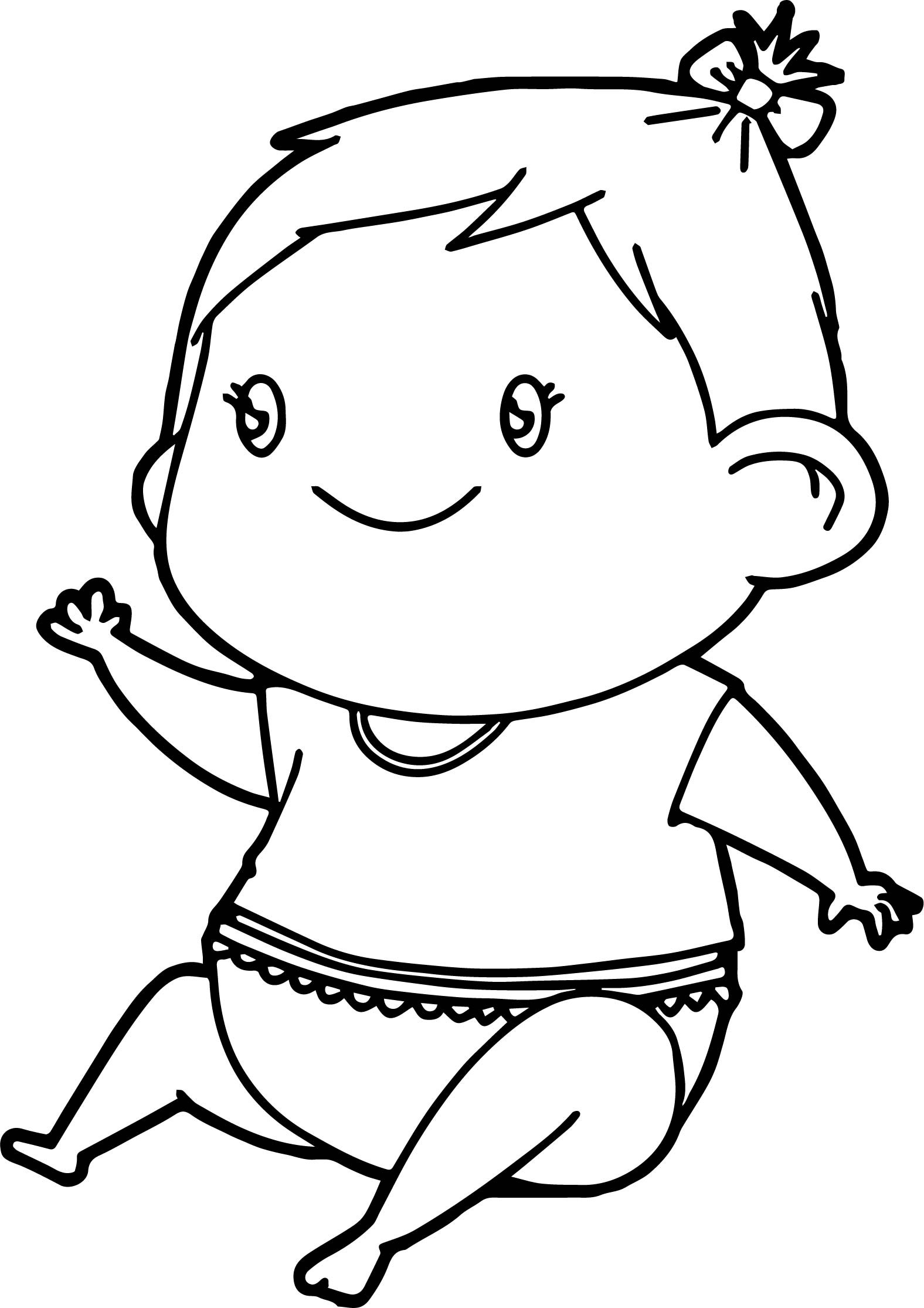 21 Of the Best Ideas for Baby Girl Coloring Pages - Home, Family, Style ...