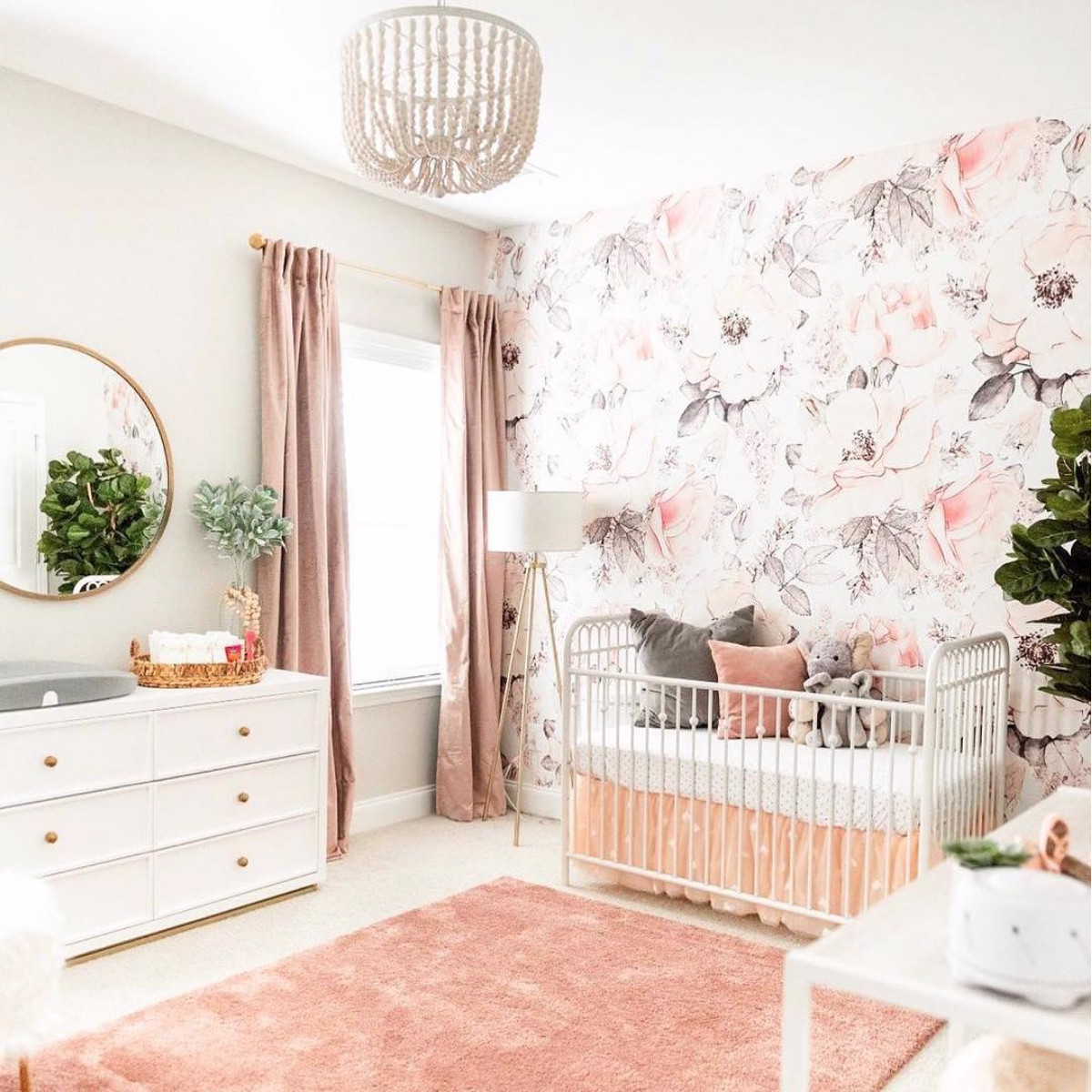 Baby Girl Decor Room
 Here s What s Trending in the Nursery this Week Project