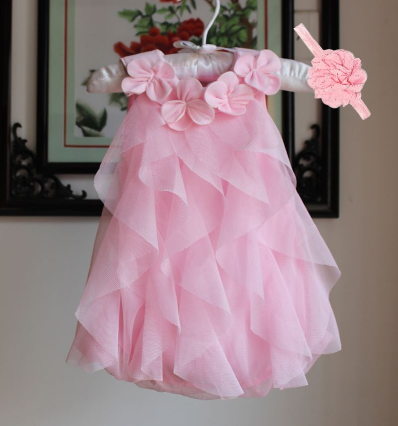 Baby Girl Dresses Party Wear
 Girls Dress 2017 Summer Chiffon Party Dress Infant 1 Year