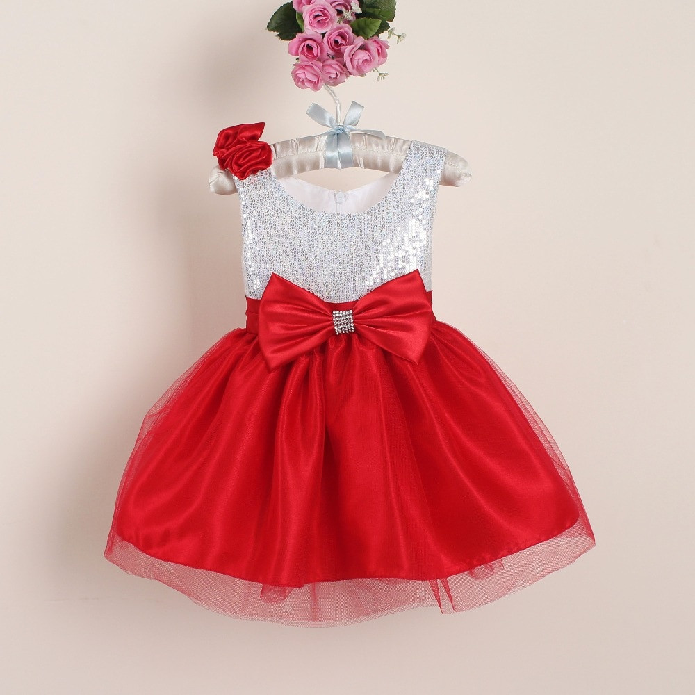 Baby Girl Dresses Party Wear
 Hot Sale 0 4T Floral Baby Girl Part Dress Princess Summer