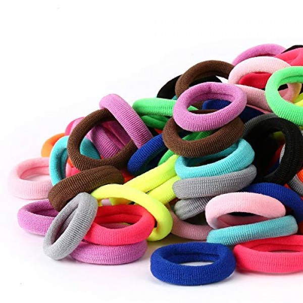 Baby Girl Hair Ties
 100PCS Baby Hair Ties Girl Baby s Cotton Hair Band