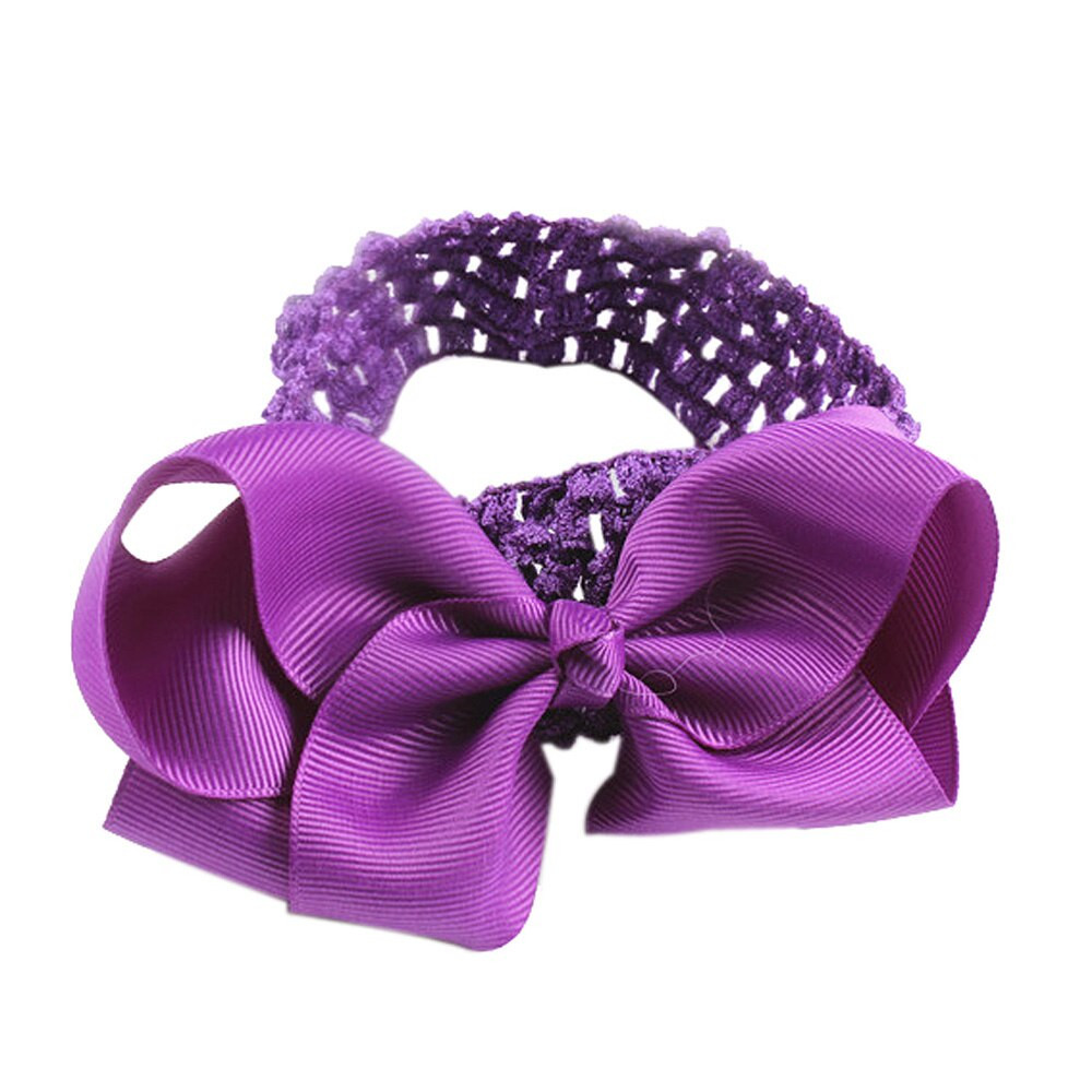 Baby Girl Hair Ties
 infant girl hair accessories Bowknot elastic hair bands