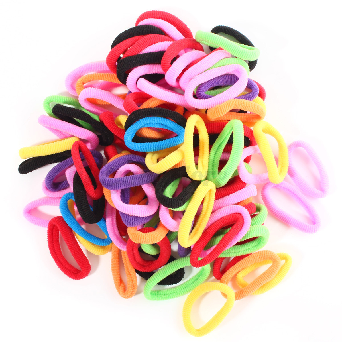 Baby Girl Hair Ties
 96Pcs Baby Girls Children Elastic Hair Ties Bands Rope