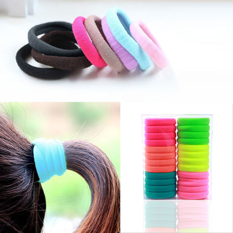 Baby Girl Hair Ties
 10pcs Baby Girls Children Elastic Hair Ties Bands Rope