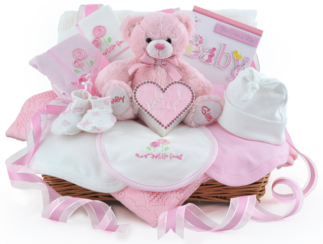 Baby Girl Keepsake Gifts
 Diamante Keepsake Baby Girl Gift Basket At £59 99